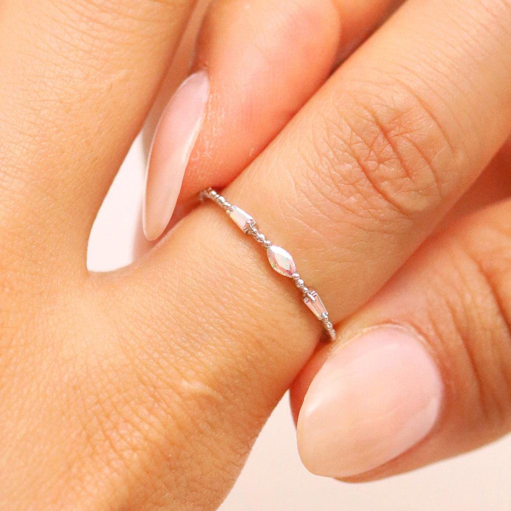 Triple smoked topaz ring-2