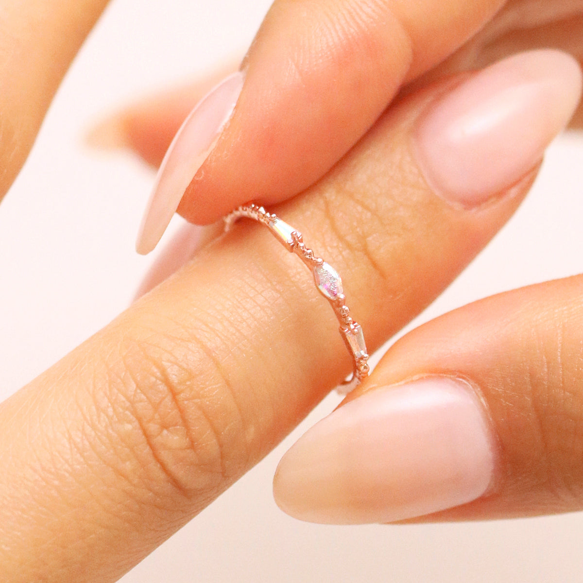 Triple smoked topaz ring-3