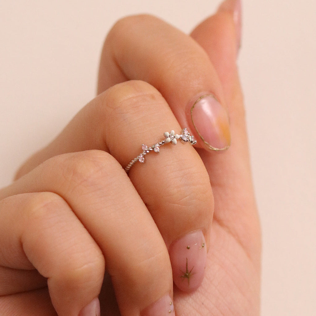 Floral Branch Ring-3