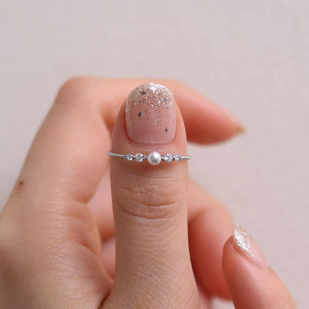 Pearl Statement Ring-2