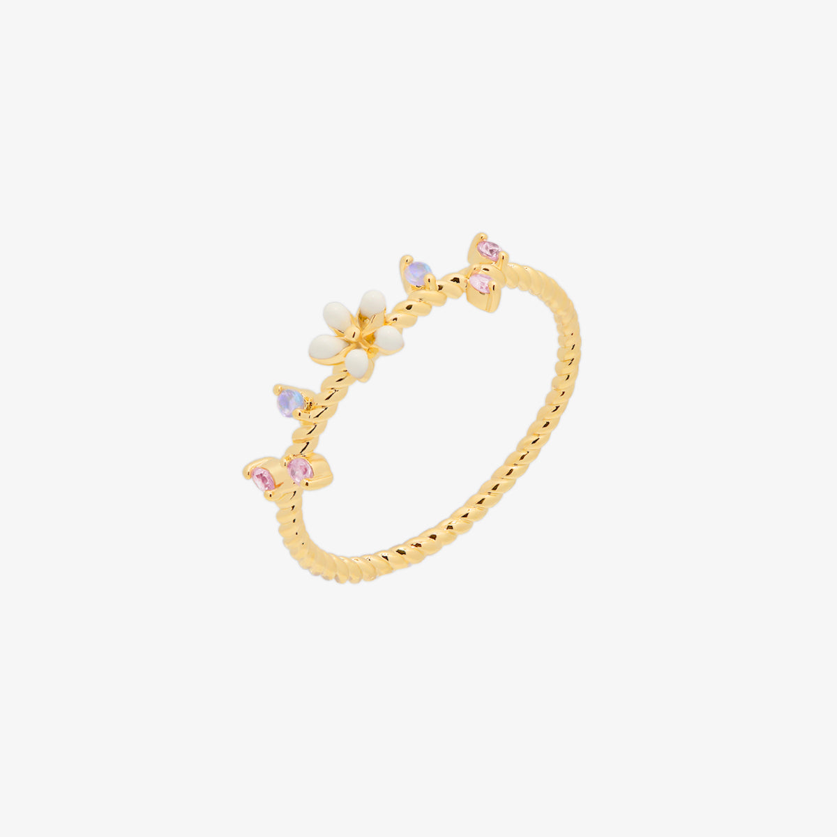 Floral Branch Ring-0