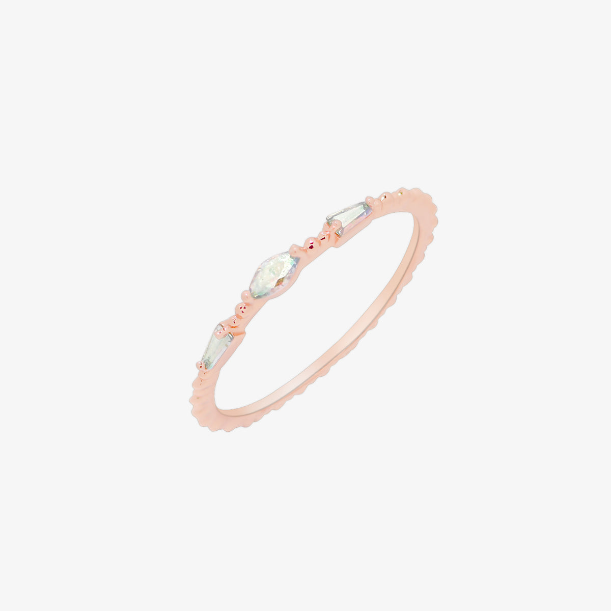 Triple smoked topaz ring-5